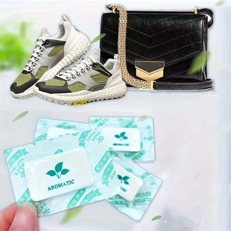 50-200pcs Jasmine Fragrance Bags - Perfect for Wardrobes, Cars, and Home Fragrances Air Freshener for Homes Shoe Fresheners